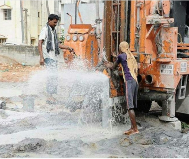 Borewell Flushing
